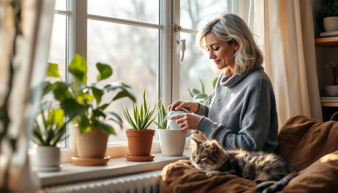 ontdek drie kamerplanten die je helpen de winter fit en gezond te blijven, door lucht te zuiveren en je humeur te verbeteren.